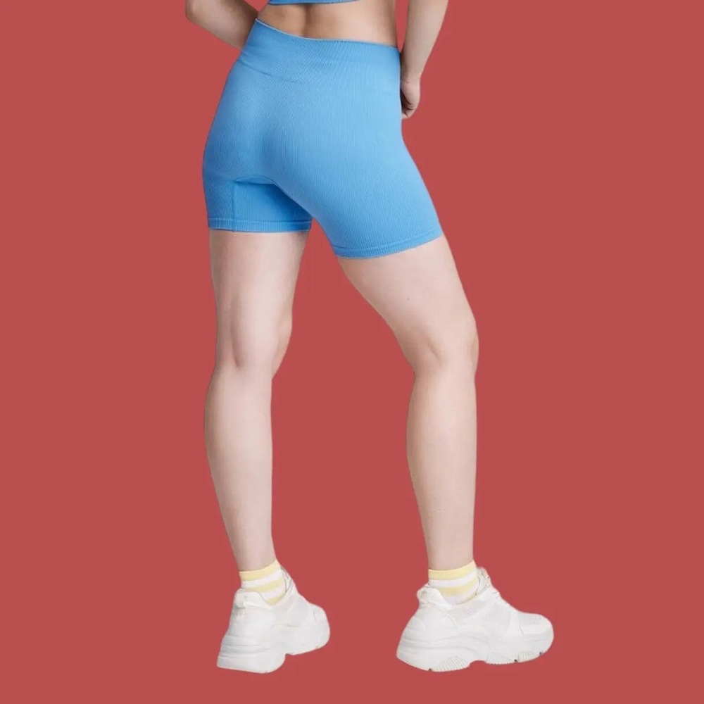 Wild Fable • Seamless Ribbed Biker Shorts